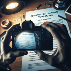 Construction Contract Termination: Rights, Procedures, and Legal Remedies