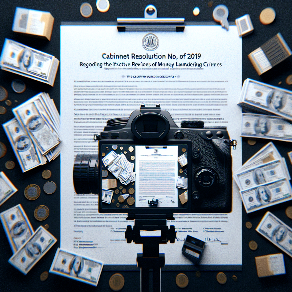 Cabinet Resolution No. 10 of 2019 regarding the Executive Regulations of Money Laundering Crimes and its Amendments in the UAE