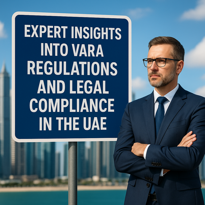 Illustration showing the structure and compliance flow of Dubai VARA regulations