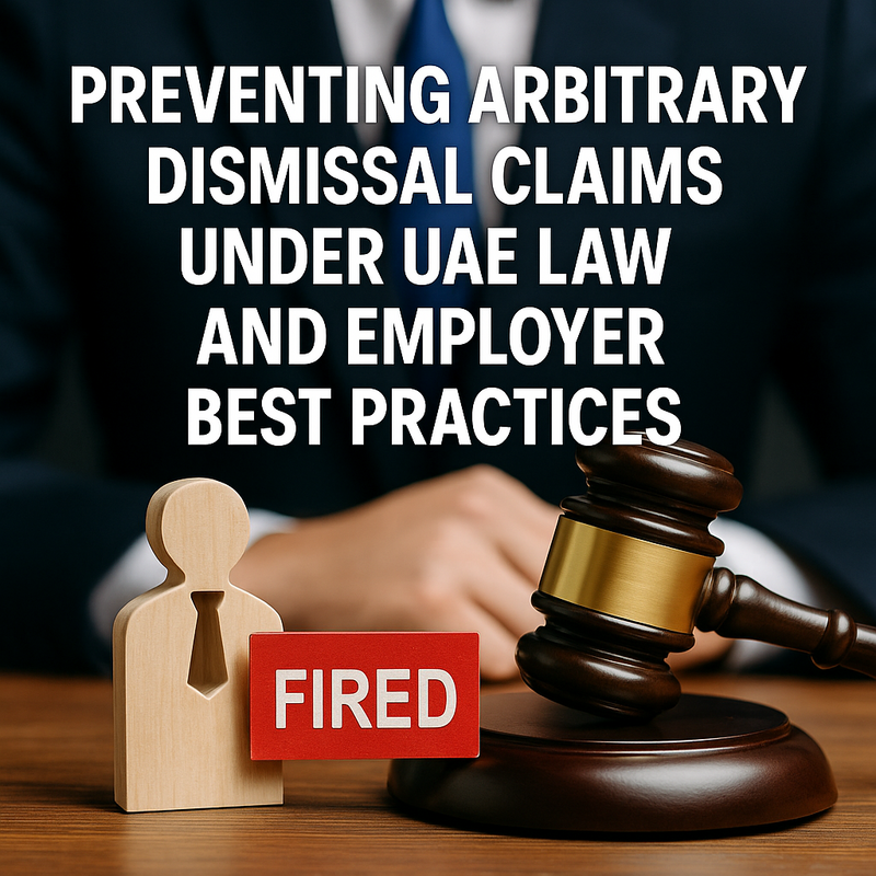 Business professionals discussing UAE employment law and termination compliance strategies